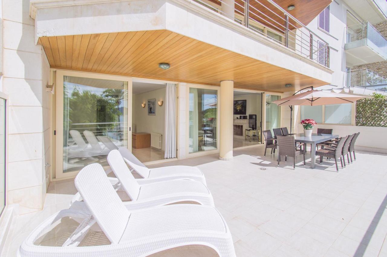 Seafront Ap Acuario Apartman Port de Pollença Kültér fotó